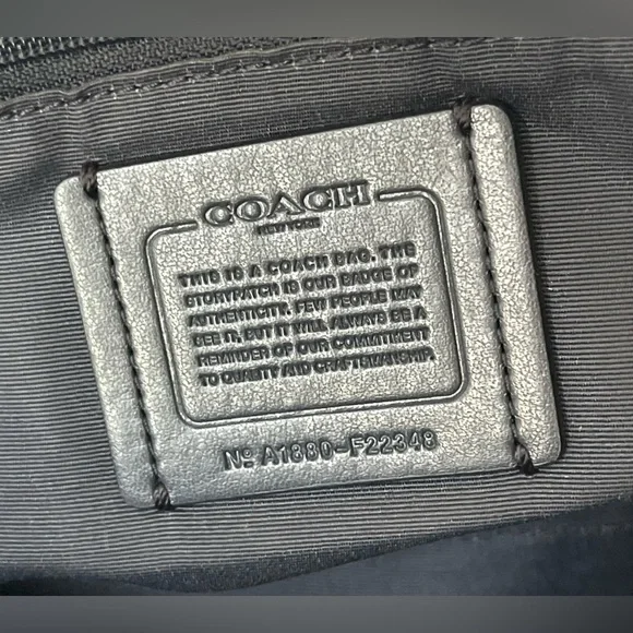 Coach Leather and Suede Bag EUC - Picture 10 of 15